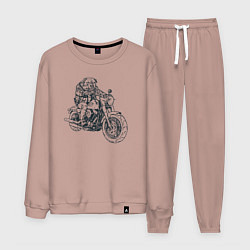 Мужской костюм Бульдог байкер