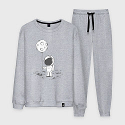 Мужской костюм Космонавт и лунный шарик