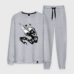 Мужской костюм Космический бумажный самолётик