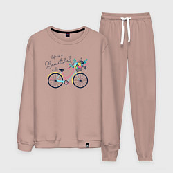 Мужской костюм Жизнь это прекрасная поездка