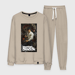 Мужской костюм Брюс Ли - выход дракона