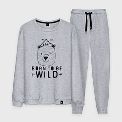 Мужской костюм Wild bear