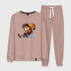 Мужской костюм Squirrel cub is the forward of the New Jersey devi