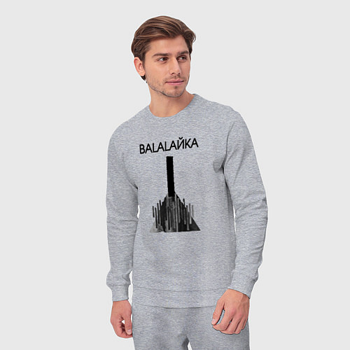 Мужской костюм Balalaйka / Меланж – фото 3