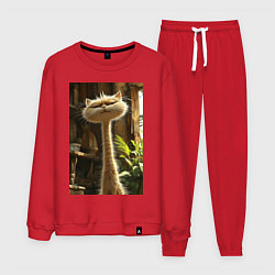 Мужской костюм Кот с длинной шеей