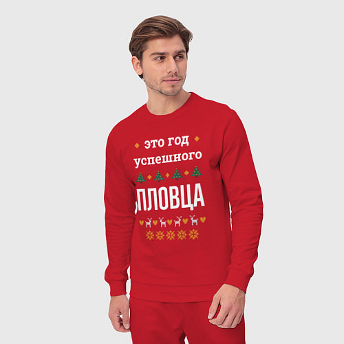 Мужской костюм Год успешного пловца / Красный – фото 3