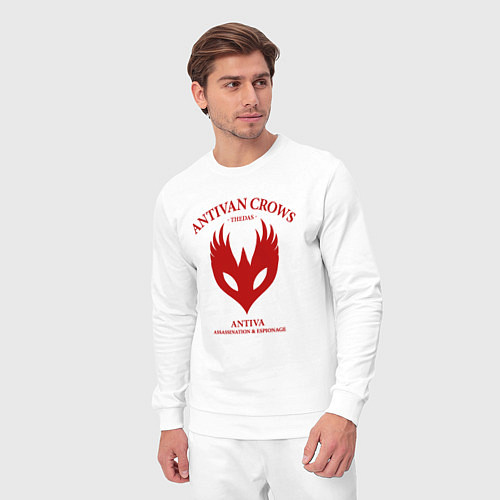 Мужской костюм Antivan Crows - Dragon Age / Белый – фото 3
