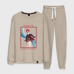 Мужской костюм Danjin Scarlet Shade