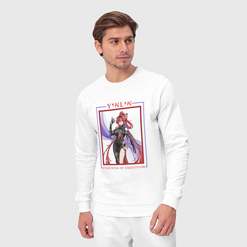 Мужской костюм Yinlin Lightning of Execution / Белый – фото 3