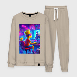 Мужской костюм Барт и Мэгги выбирают персонажа