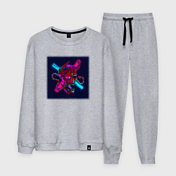 Мужской костюм Неоновый демон они