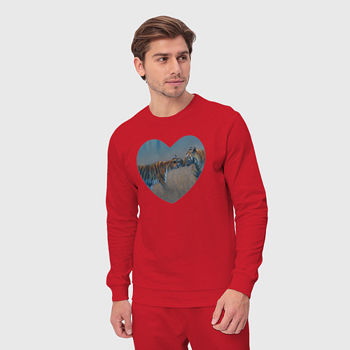 Мужской костюм Сердце тигры / Красный – фото 3