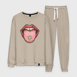Мужской костюм Smiling lips