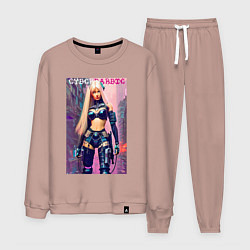 Мужской костюм Cyber Barbie - ai art