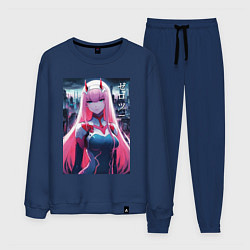 Мужской костюм Darling in the Franxx - zero two - ai art