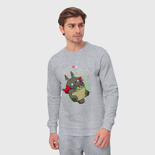 Мужской костюм Мой сосед Тоторо доктор / Меланж – фото 3