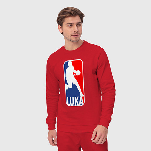 Мужской костюм NBA Luka / Красный – фото 3