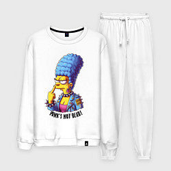 Мужской костюм Marge Simpson - punks not dead motto