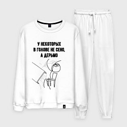 Мужской костюм В голове не сено