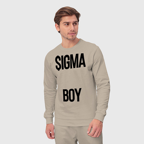 Мужской костюм Сигма / Миндальный – фото 3