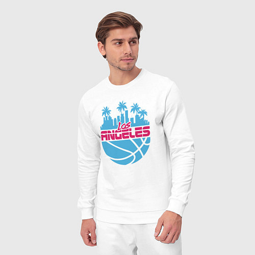 Мужской костюм Lakers city / Белый – фото 3