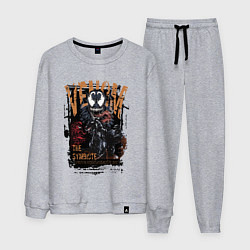 Мужской костюм Веном черный симбиот