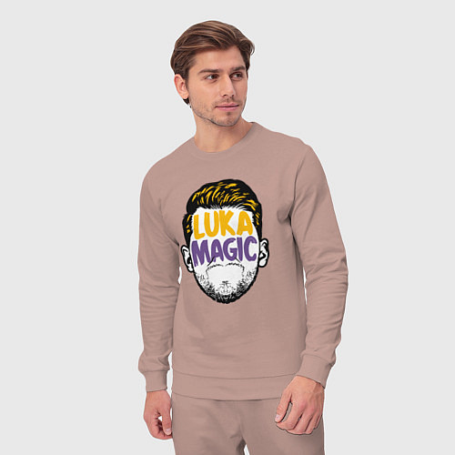 Мужской костюм Luka magic face / Пыльно-розовый – фото 3