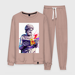 Мужской костюм Античная статуя и граффити