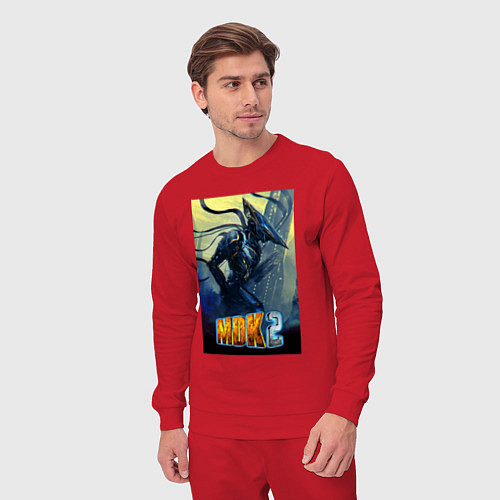 Мужской костюм MDK - Kurt / Красный – фото 3