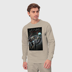 Костюм хлопковый мужской Quake champions - NYX and Sorlag, цвет: миндальный — фото 2