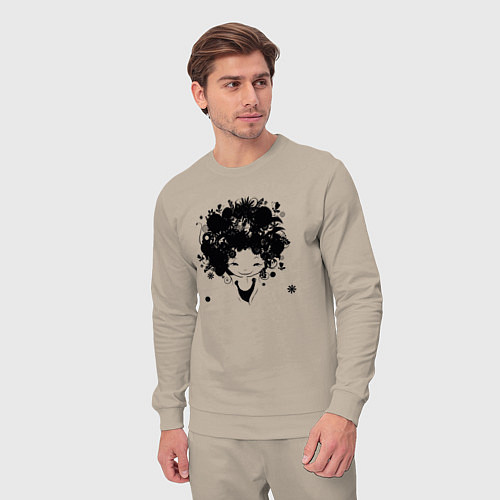 Мужской костюм Девочка весна / Миндальный – фото 3