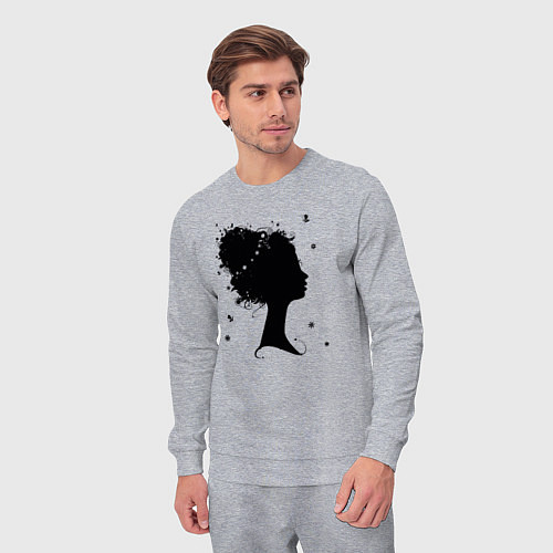 Мужской костюм Flower girl / Меланж – фото 3