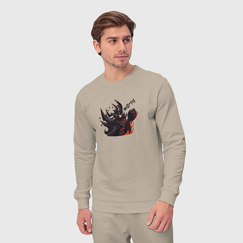 Мужской костюм Главный герой Dota 2 / Миндальный – фото 3