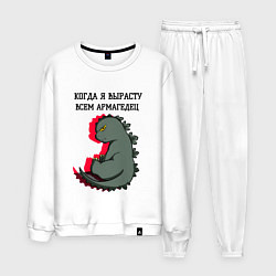 Мужской костюм Когда я вырасту годзилла