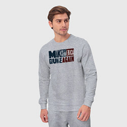 Костюм хлопковый мужской Сделаем Америку гранжевой снова, цвет: меланж — фото 2