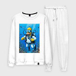 Мужской костюм Homer diving - ai art fantasy