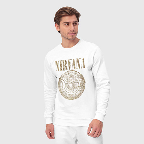 Мужской костюм Nirvana Circles of hell / Белый – фото 3