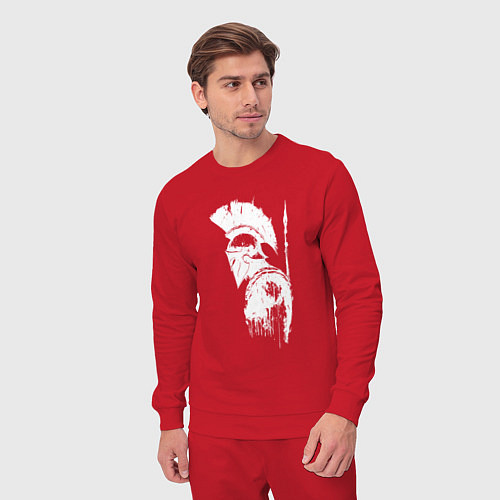 Мужской костюм Один из 300 спартанцев / Красный – фото 3