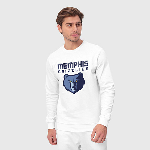 Мужской костюм Мемфис Гриззлис - НБА / Белый – фото 3