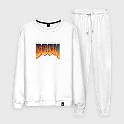 Мужской костюм Doom ultimate logo