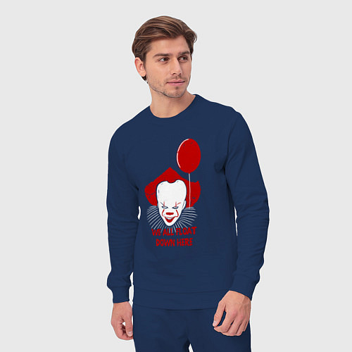 Мужской костюм We all float / Тёмно-синий – фото 3