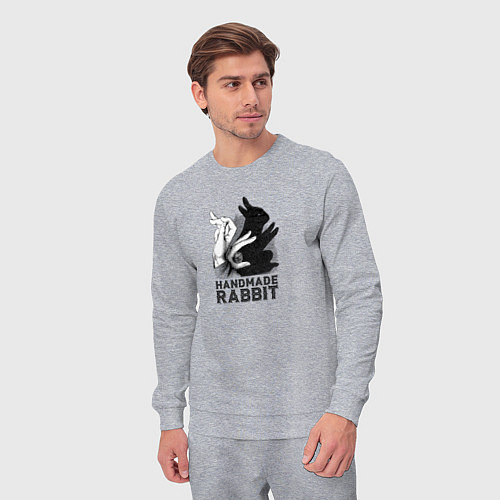 Мужской костюм Handmade rabbit / Меланж – фото 3