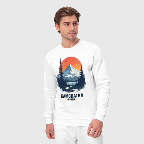 Мужской костюм Kamchatka / Белый – фото 3