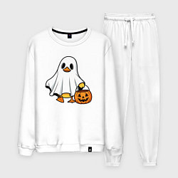 Мужской костюм Утенок в костюме приведения - Хэллоуин