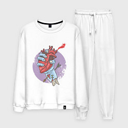 Мужской костюм Сердце в руке зомби