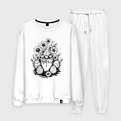 Мужской костюм Пасхальный букет с яйцами