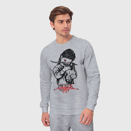 Мужской костюм Chelsea Grin: Demon Girl / Меланж – фото 3