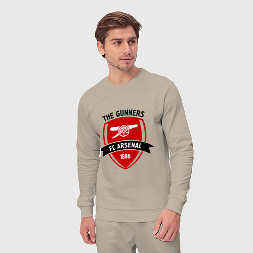 Мужской костюм FC Arsenal: The Gunners / Миндальный – фото 3