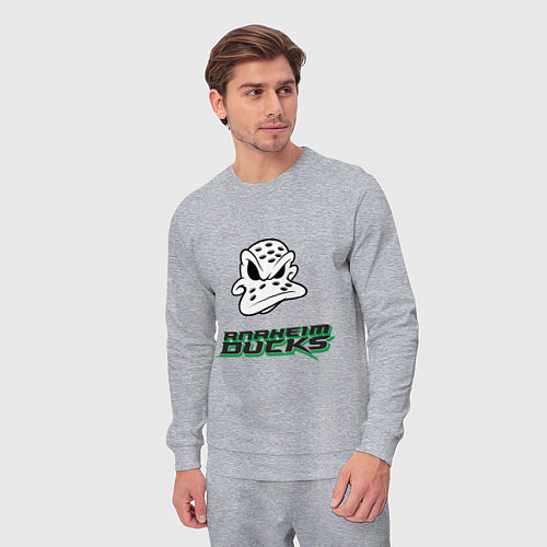 Мужской костюм HC Anaheim Ducks Art / Меланж – фото 3