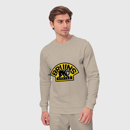 Мужской костюм HC Boston Bruins Label / Миндальный – фото 3